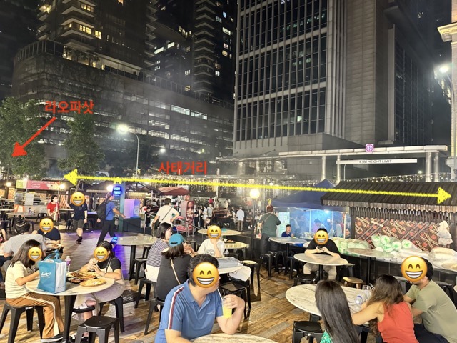 라우파삿 야외 고정 테이블
