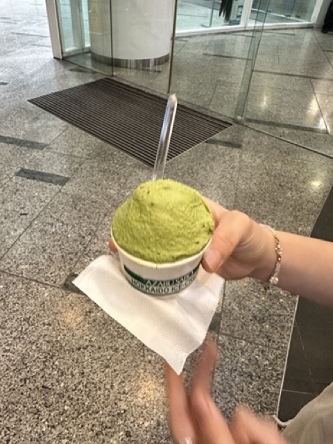녹차 아이스크림