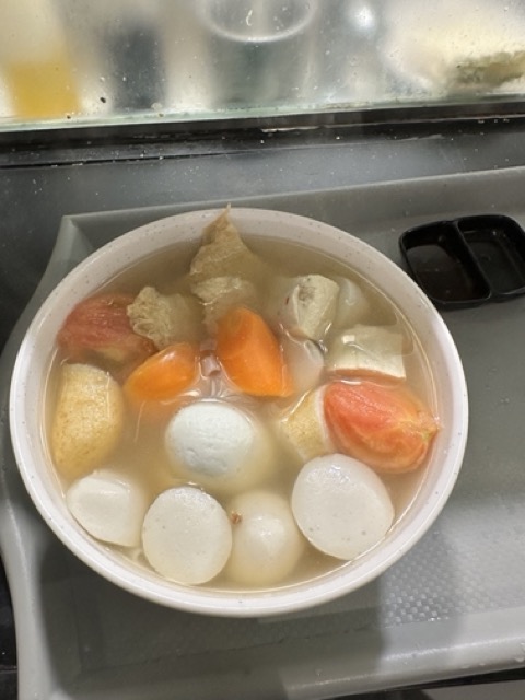 기본 국물, 안 매운 용타우푸 국물