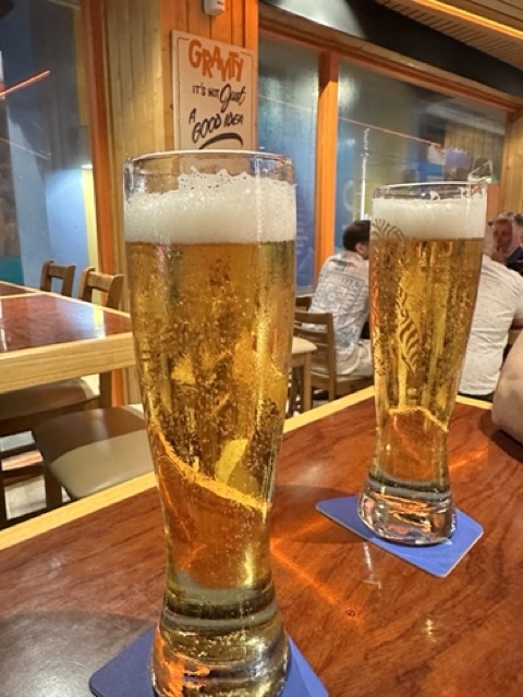 시원한 맥주