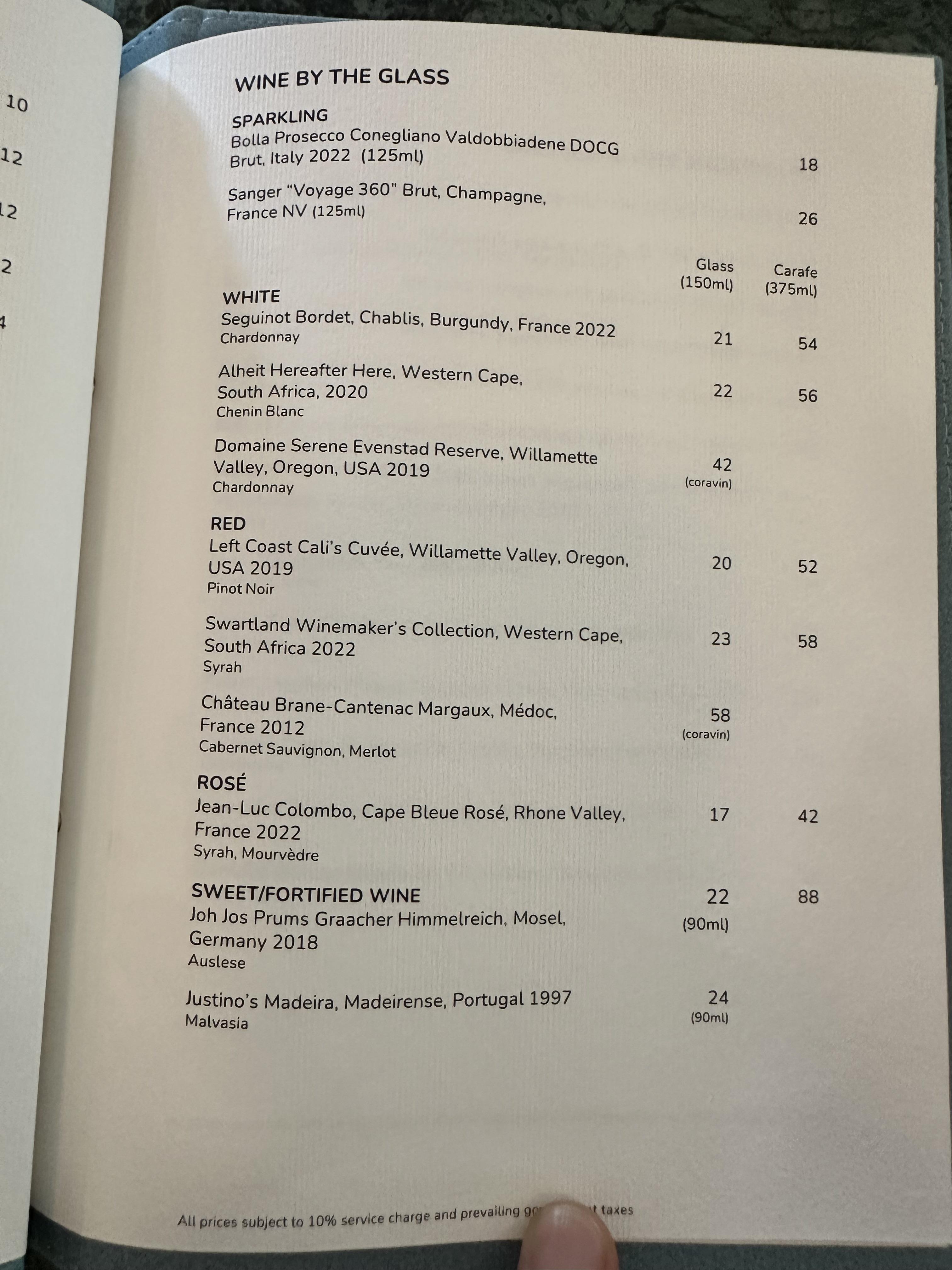 캔들넛 메뉴판